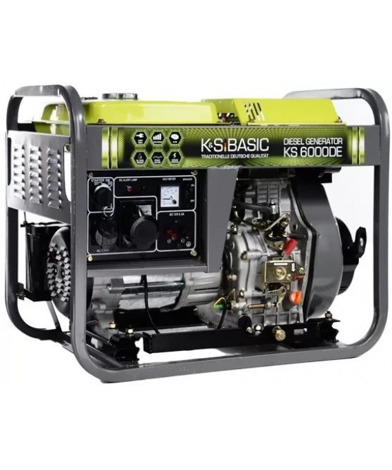 Генератор дизельний Konner & Sohnen BASIC KS 6000DE
