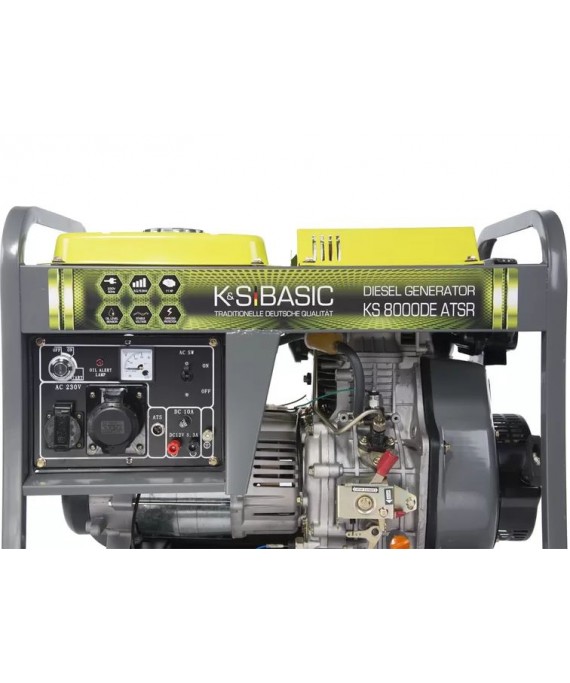 Генератор дизельний Konner & Sohnen BASIC KS 8000DE ATSR Генератор дизельний Konner & Sohnen BASIC KS 8000DE ATSR