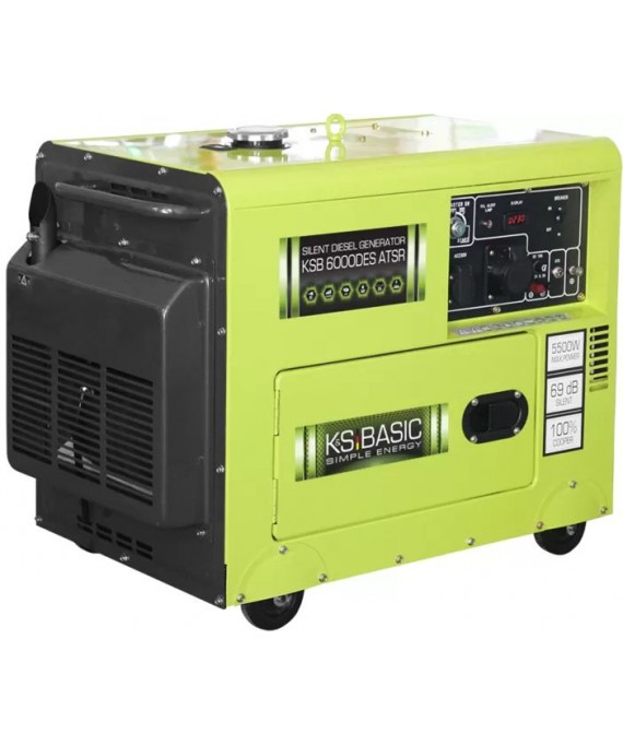 Генератор дизельний Konner & Sohnen BASIC KSB 6000DES- ATSR