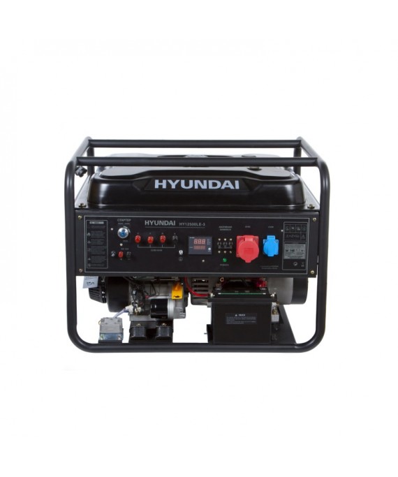 Генератор бензиновый Hyundai HY 12500LE-3