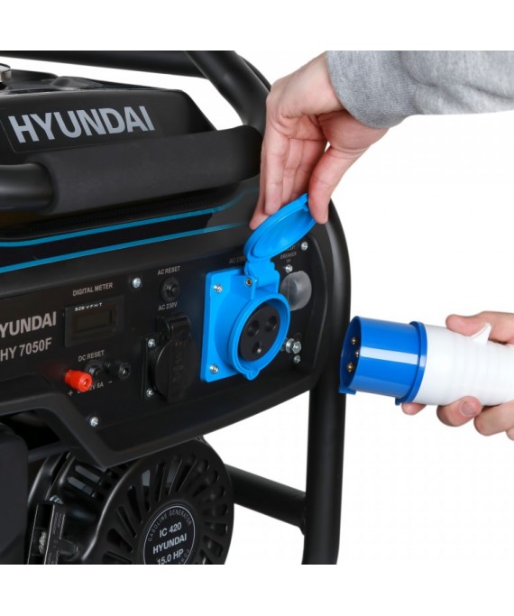 Генератор бензиновий Hyundai HHY 7050F