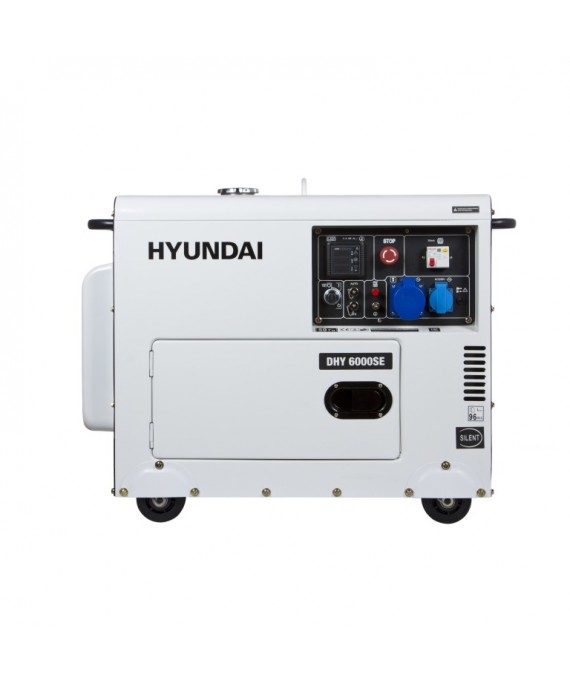 Генератор дизельний Hyundai DHY 6000SE Генератор дизельний Hyundai DHY 6000SE