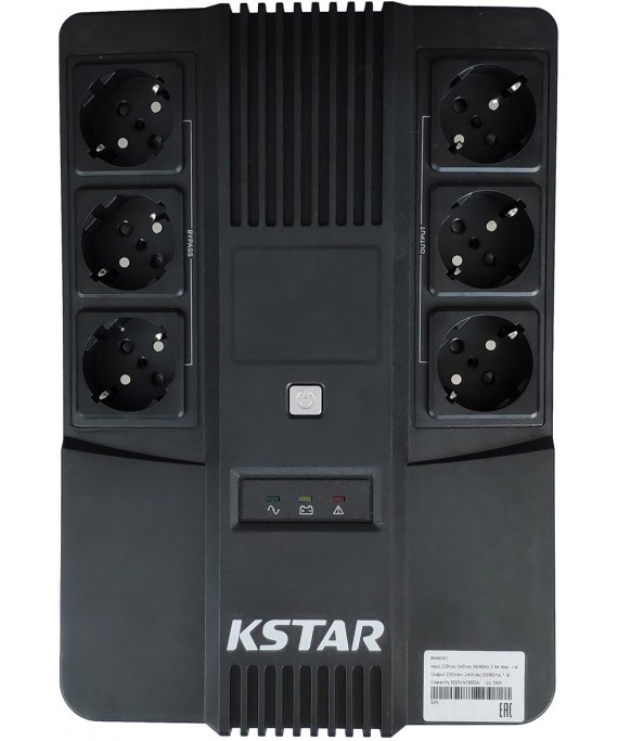 Джерело безперебійного живлення KSTAR AIO 600VA Джерело безперебійного живлення KSTAR AIO 600VA