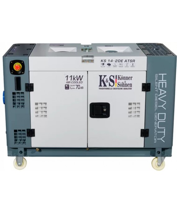 Генератор дизельний Konner & Sohnen KS 14-2DE ATSR
