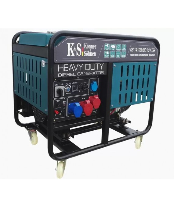 Генератор дизельный Konner&Sohnen KS 14100HDE 1/3 ATSR