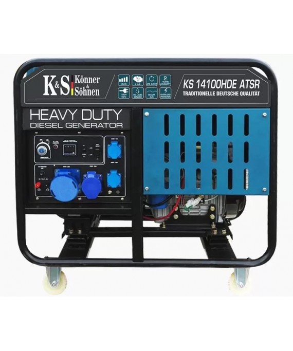 Генератор дизельний Konner & Sohnen KS 14100HDE ATSR Генератор дизельний Konner & Sohnen KS 14100HDE ATSR