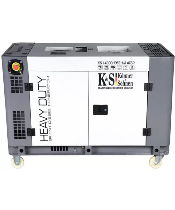 Генератор дизельный Konner&Sohnen KS 14200HDE 1/3 ATSR