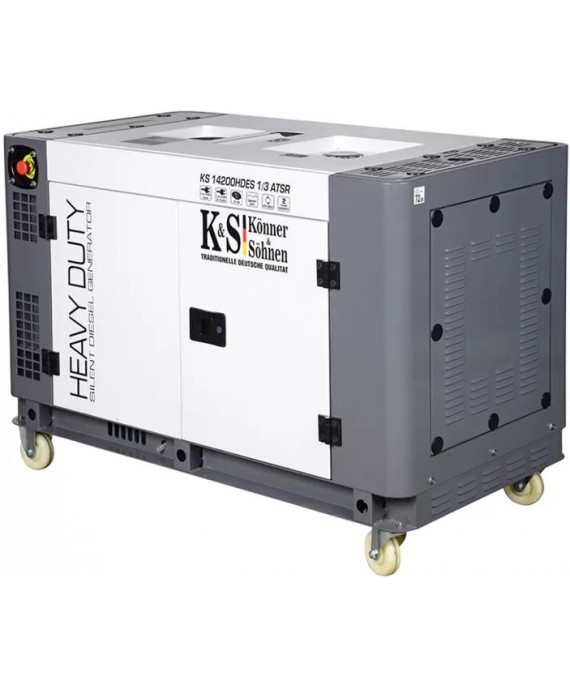 Генератор дизельный Konner&Sohnen KS 14200HDE 1/3 ATSR
