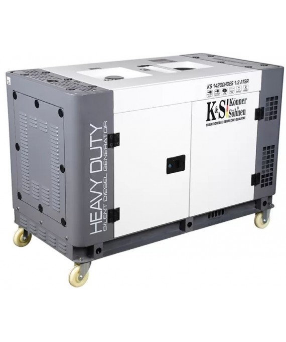 Генератор дизельный Konner&Sohnen KS 14200HDE 1/3 ATSR