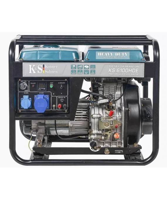 Генератор дизельный Konner&Sohnen KS 6100HDE (EURO V)
