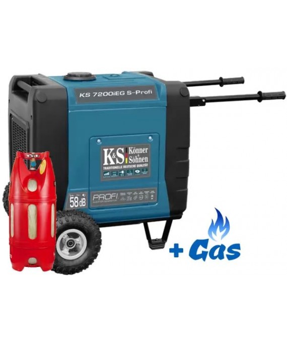 Генератор інверторний Konner & Sohnen KS 7200iEG S-PROFI Генератор інверторний Konner & Sohnen KS 7200iEG S-PROFI