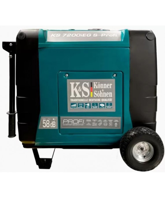Генератор інверторний Konner & Sohnen KS 7200iEG S-PROFI Генератор інверторний Konner & Sohnen KS 7200iEG S-PROFI