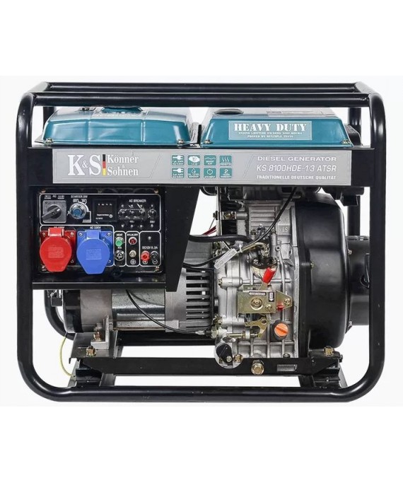 Генератор дизельний Konner & Sohnen KS 8100HDE-1/3 ATSR (EURO V)