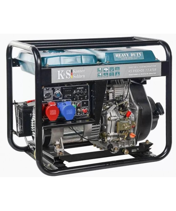 Генератор дизельний Konner & Sohnen KS 8100HDE-1/3 ATSR (EURO V)