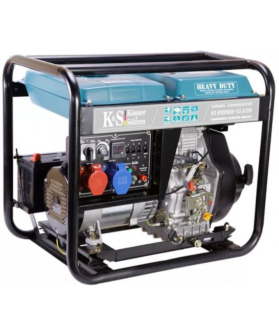 Генератор дизельний Konner & Sohnen KS 8102HDE-1/3 atsR (EURO II)