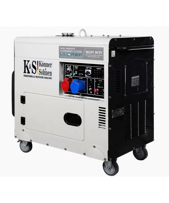 Генератор дизельный Konner&Sohnen KS 9200HDES-1/3 ATSR (EURO V)