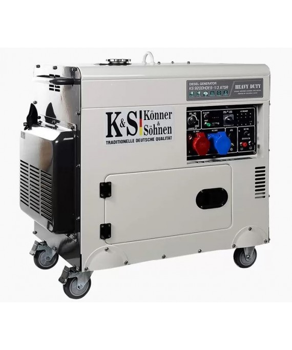 Генератор дизельный Konner&Sohnen KS 9200HDES-1/3 ATSR (EURO V)