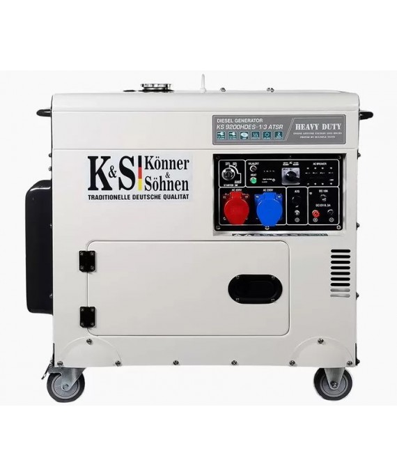 Генератор дизельный Konner&Sohnen KS 9200HDES-1/3 ATSR (EURO V)